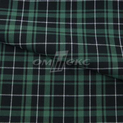 Ткань костюмная Клетка 25577, т.зеленый/зеленый./ч/бел, 230 г/м2, шир.150 см - купить в Тобольске. Цена 539.74 руб.