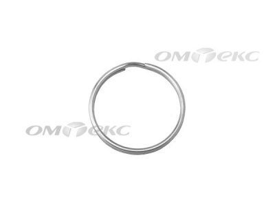 Кольцо металлическое d-20 мм, цв.-никель - купить в Тобольске. Цена: 3.19 руб.