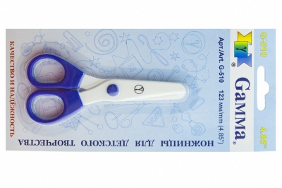 Ножницы G-510 детские 123 мм - купить в Тобольске. Цена: 137.45 руб.