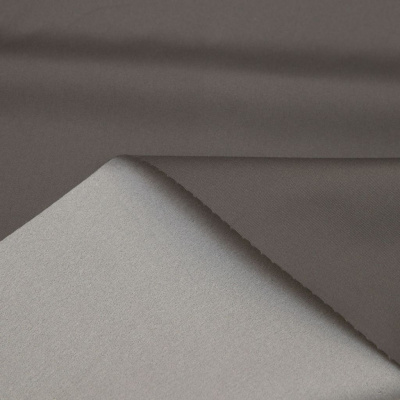 Курточная ткань Дюэл (дюспо) 18-0201, PU/WR/Milky, 80 гр/м2, шир.150см, цвет серый - купить в Тобольске. Цена 160.75 руб.