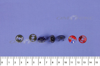 Кнопки магнитные МКМ-02, диам. 18 мм, никель - купить в Тобольске. Цена: 14.49 руб.