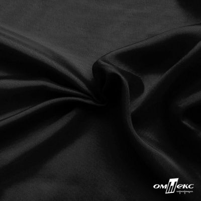 Ткань подкладочная Таффета 190Т, Middle, BLACK, 53 г/м2, шир.150 см   - купить в Тобольске. Цена 35.50 руб.