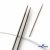 Спицы для вязания металлические d-2.5 мм круговые на тросике 53 см - купить в Тобольске. Цена: 53.90 руб.