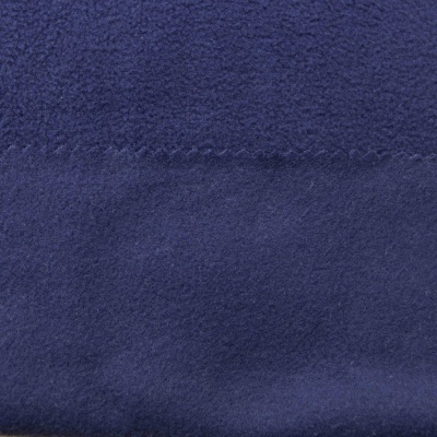 Флис DTY 19-3920, 180 г/м2, шир. 150 см, цвет т.синий - купить в Тобольске. Цена 646.04 руб.