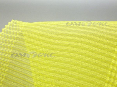 Лента капроновая "Гофре", шир. 110 мм/уп. 50 м, цвет жёлтый - купить в Тобольске. Цена: 33.37 руб.