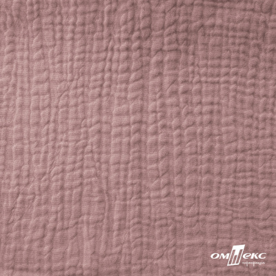 Ткань Муслин, 100% хлопок, 125 гр/м2, шир. 135 см   Цв. Пудра Розовый   - купить в Тобольске. Цена 388.08 руб.