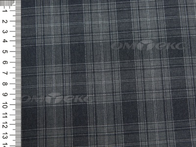 Ткань костюмная клетка 25235 2003, 185 гр/м2, шир.150см, цвет серый/сер - купить в Тобольске. Цена 