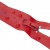 Молния водонепроницаемая PVC Т-7, 90 см, разъемная, цвет (820) красный - купить в Тобольске. Цена: 61.18 руб.