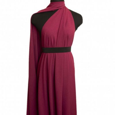 Ткань костюмная габардин "Меланж" 6151А, 172 гр/м2, шир.150см, цвет марсала - купить в Тобольске. Цена 296.19 руб.