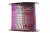 Пайетки "ОмТекс" на нитях, CREAM, 6 мм С / упак.73+/-1м, цв. 89 - розовый - купить в Тобольске. Цена: 468.37 руб.