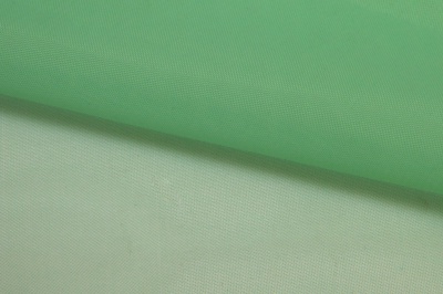 Портьерный капрон 15-6123, 47 гр/м2, шир.300см, цвет св.зелёный - купить в Тобольске. Цена 137.27 руб.