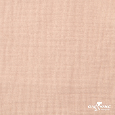 Ткань Муслин, 100% хлопок, 125 гр/м2, шир. 140 см #201 цв.(37)-нежно розовый - купить в Тобольске. Цена 464.97 руб.