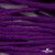 Шнур плетеный d-6 мм, круглый 70% хлопок 30% полиэстер, уп.90+/-1 м, цв.1084-фиолет - купить в Тобольске. Цена: 588 руб.