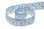 Тесьма кружевная 0621-1346А, шир. 13 мм/уп. 20+/-1 м, цвет 132-голубой - купить в Тобольске. Цена: 569.26 руб.
