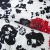 Плательная ткань "Фламенко" 22.1, 80 гр/м2, шир.150 см, принт растительный - купить в Тобольске. Цена 239.03 руб.