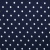 Креп стрейч Амузен, 85 г/м2, 19-3920 (т.синий)/белый крупный горох, шир.150 см - купить в Тобольске. Цена 220.50 руб.