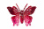 Бабочка декоративная пластиковая #10 - купить в Тобольске. Цена: 7.09 руб.