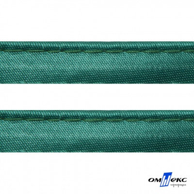 Кант атласный 140, шир. 12 мм (в упак. 65,8 м), цвет т.зелёный - купить в Тобольске. Цена: 237.16 руб.