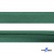 Косая бейка атласная "Омтекс" 15 мм х 132 м, цв. 056 темный зеленый - купить в Тобольске. Цена: 225.81 руб.