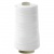 Швейные нитки (армированные) 28S/2, нам. 2 500 м, цвет белый - купить в Тобольске. Цена: 148.95 руб.