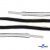 Шнурки #4-27, круглые 130 см, двухцветные (черно/белый) - купить в Тобольске. Цена: 47.04 руб.