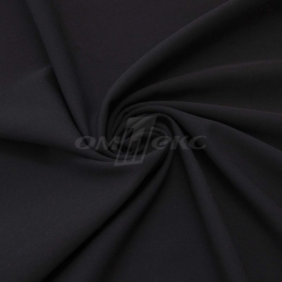 Ткань костюмная "Меган", 78%P 18%R 4%S, 205 г/м2 ш.150 см, цв-черный (Black) - купить в Тобольске. Цена 392.32 руб.