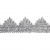 Тесьма металлизированная 0384-0240, шир. 40 мм/уп. 25+/-1 м, цвет серебро - купить в Тобольске. Цена: 490.74 руб.