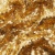 Сетка с пайетками №3, 188 гр/м2, шир.140см, цвет золотой - купить в Тобольске. Цена 454.12 руб.
