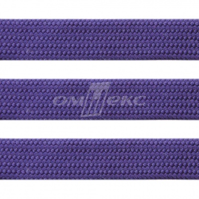 Шнур 15мм плоский (100+/-1м) №10 фиолетовый - купить в Тобольске. Цена: 10.21 руб.
