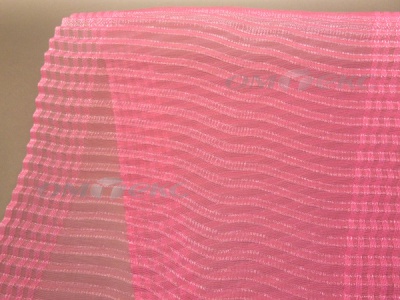 Лента капроновая "Гофре", шир. 110 мм/уп. 50 м, цвет розовый - купить в Тобольске. Цена: 35.60 руб.