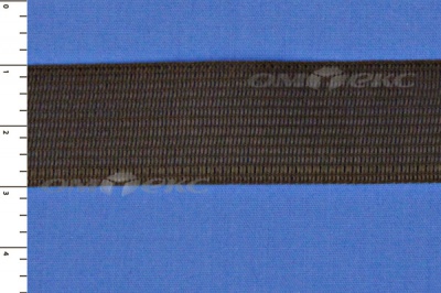 Окантовочная тесьма №216, шир. 22 мм (в упак. 100 м), цвет коричневый - купить в Тобольске. Цена: 271.60 руб.