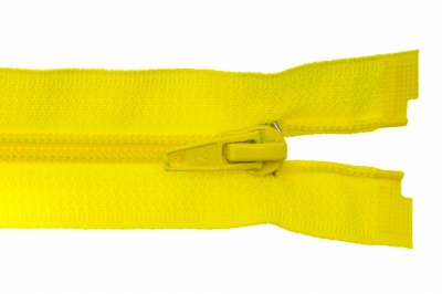 Спиральная молния Т5 131, 40 см, автомат, цвет жёлтый - купить в Тобольске. Цена: 13.03 руб.