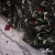 Сетка с вышивкой "Мадрид" 135 г/м2, 100% нейлон, ширина 130 см, Цвет 4/Черный - купить в Тобольске. Цена 980 руб.