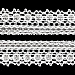 Кружево эластичное 01-21, шир. 10 мм, цвет белый