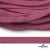 Шнур плетеный d-8 мм плоский, 70% хлопок 30% полиэстер, уп.85+/-1 м, цв.1029-розовый - купить в Тобольске. Цена: 735 руб.