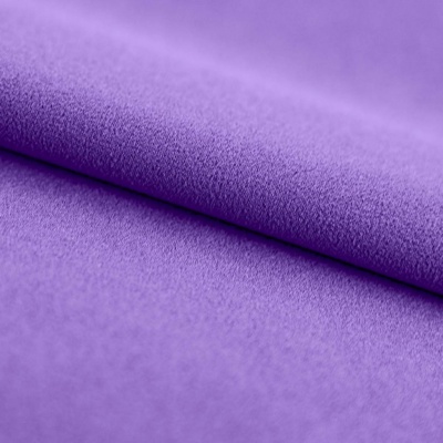 Креп стрейч Амузен 17-3323, 85 гр/м2, шир.150см, цвет фиолетовый - купить в Тобольске. Цена 196.05 руб.