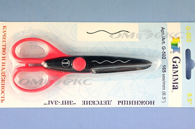 Ножницы G-502 детские 165 мм - купить в Тобольске. Цена: 292.21 руб.