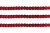 Пайетки "ОмТекс" на нитях, SILVER-BASE, 6 мм С / упак.73+/-1м, цв. 3 - красный - купить в Тобольске. Цена: 468.37 руб.