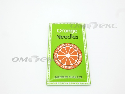иглы Orange для ПШМ TQ*7 (№120/19) СТАНДАРТНЫЕ - купить в Тобольске. Цена: 21.66 руб.