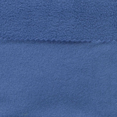 Флис DTY 19-4027, 180 г/м2, шир. 150 см, цвет джинс - купить в Тобольске. Цена 646.04 руб.