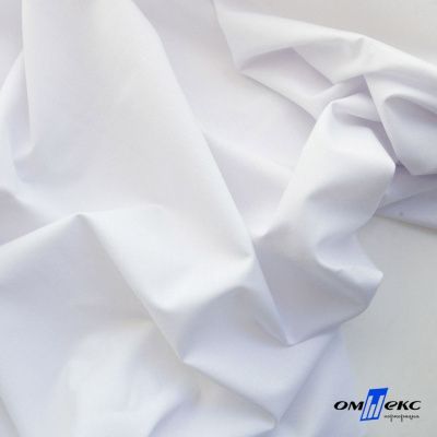 Ткань сорочечная Илер 100%полиэстр, 120 г/м2 ш.150 см, цв.белый - купить в Тобольске. Цена 290.24 руб.