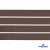Репсовая лента 005, шир. 6 мм/уп. 50+/-1 м, цвет коричневый - купить в Тобольске. Цена: 88.45 руб.
