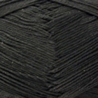 Пряжа "Бонди", 100% имп.мерсеризованный хлопок, 100гр, 270м, цв.003-черный - купить в Тобольске. Цена: 140.88 руб.