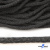 Шнур плетеный d-6 мм круглый, 70% хлопок 30% полиэстер, уп.90+/-1 м, цв.1088-т.серый - купить в Тобольске. Цена: 588 руб.