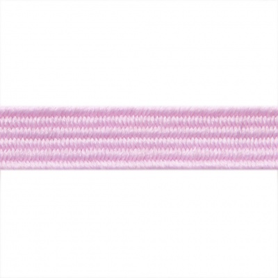 Резиновые нити с текстильным покрытием, шир. 6 мм ( упак.30 м/уп), цв.- 80-розовый - купить в Тобольске. Цена: 155.22 руб.