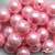 0404-00108-Бусины пластиковые под жемчуг "ОмТекс", 16 мм, (уп.50гр=24+/-1шт) цв.101-св.розовый - купить в Тобольске. Цена: 44.18 руб.