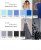 Креп стрейч Амузен 14-4121, 85 гр/м2, шир.150см, цвет голубой - купить в Тобольске. Цена 196.05 руб.