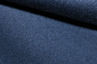 Ткань костюмная 8874/3, цвет темно-синий, 100% полиэфир - купить в Тобольске. Цена 433.60 руб.