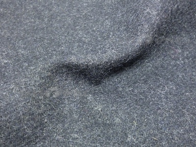 Ткань костюмная п/шерсть №2096-2-2, 300 гр/м2, шир.150см, цвет т.серый - купить в Тобольске. Цена 512.30 руб.