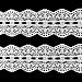 Кружево эластичное 04-21, шир. 30 мм, цвет белый